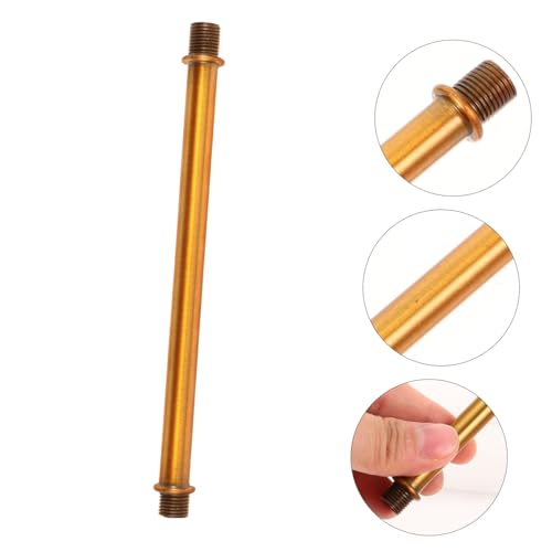 Image of Housoutil Wall Lamp Accessories Pendant Light Fixtures Lamp Parts for Table Lamp Repair Hanging Lamp Kit Lamp Repair Kit Lamp Straight Stem Diy Lamp Kit Lamp Stem Thread Iron M10 Making Rod