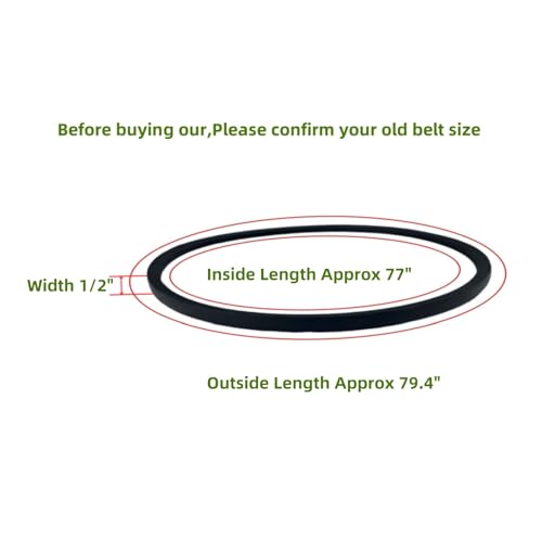 Deck Belt Measurement