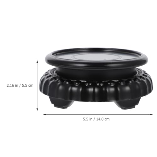 Support pour plantes evitant les taches d'eau grace a sa base de pot de fleurs rustique - 3