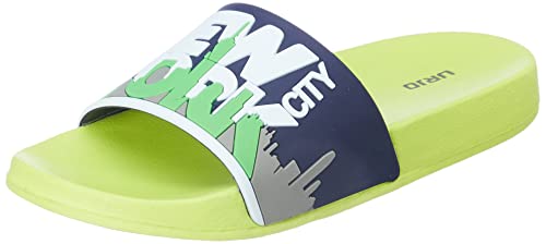 Image of URJO Kids's Sliders /Slippers Lightweight Super Flexible Arch Support Durable Anti Skid & Stylish Dailywear Sliders /Slippers for Boy's & Girl's