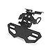 For YZF R7 Tail Tidy License Plate Holder Fender Eliminator Kits Fits For YAMAHA YZF-R7 MT-07 FZ-07 2021-2024, Rear License Plate Bracket W/Lights and Turn Signal Mounting Holes (Black)