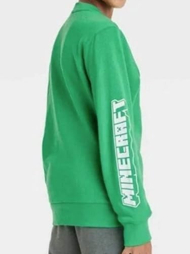 Minecraft Boys' Holiday Creeper Sweatshirt3