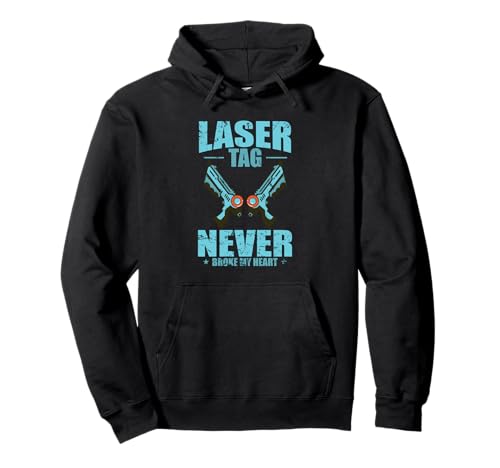 Lasertag hat Mir nie das Herz gebrochen Pullover Hoodie