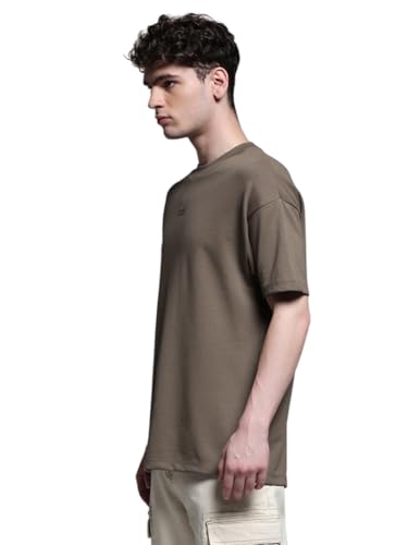 Image of Jack & Jones Men's Solid Slim Fit T-Shirt