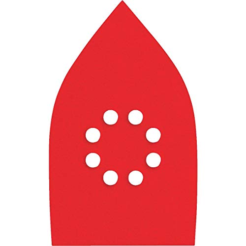 Image of Diablo Detail Sanding Sheets for MegaMouse, Fast Removal & Long Life - 4-3 /16 inch x 6-3 /4 inch, 120-Grit Medium, Hook & Lock, 8 Holes, Wood Metal Plastic Use, 5-Pack - DCTDET120H05G