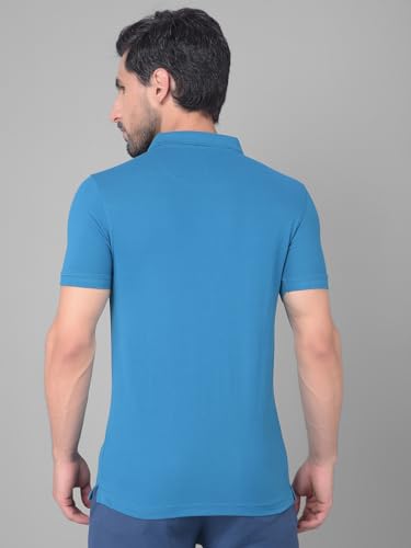 Image of Dollar Mens Cotton Casual Solid Polo Tshirt (Pack of 1)