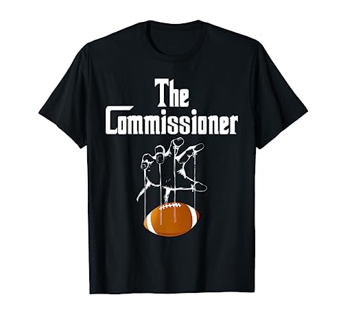 Fantasy Football Commissioner Draft Party Commish FFL T-Shirt