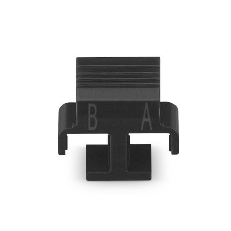 Fiber Optic LC Duplex Clips – High-Precision LC Connector Clips for Duplexing LC Connectors, Secure and Durable Plastic LC Coupler Clips for Singlemode & Multimode Fiber Cables (Beige)(Pack of 25)