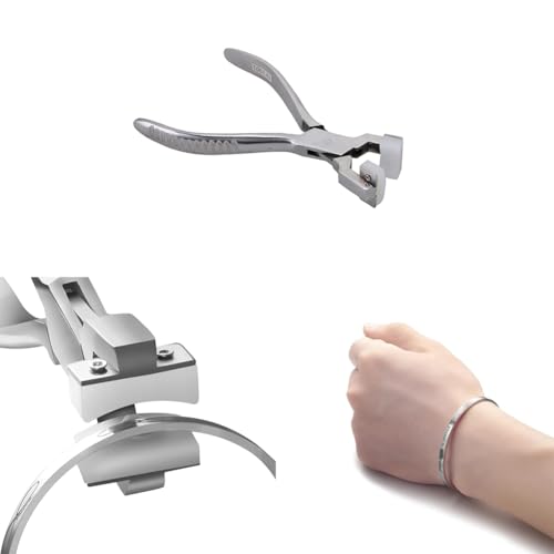Miniatura 4 de Tiiyee Herramienta Alicates Nariz Mandíbulas, Herramientas Para Hacer Joyas Doblar Pulseras Máquina Dobladora De Anillos Manual Accesorios Equipos Fabricación Apalancamiento Y Espacios Kit Joyeria