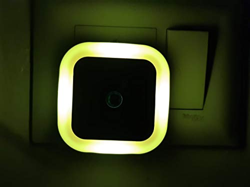 Image of HOARD Sense Light 0.5W Automatic Sensor Smart LED Night Lamp (Yellow) Pack of 1