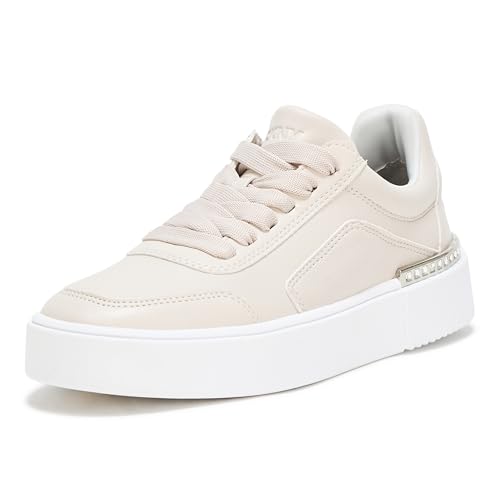 Image of DKNY Womens Beverley Everyday Platform Lace Up Sneaker