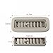 Car Vents Car Interior Roof Air Conditioning Vent Outlet Panel Grille Cover for Mitsubishi Pajero 2007-2020 7842A069HA 7842A069YA(Beige)