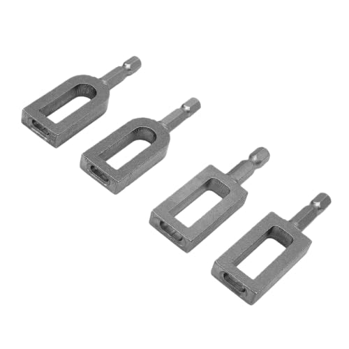 Heavy Duty Drill Wire 1/4in Hex Shaft Carbon Steel Fence Wire Twisting Tool para proyectos de cercas en ranchos miniatura 1
