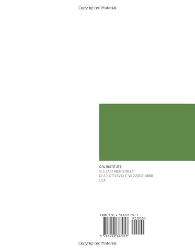 2024 Certificate in ESG Investing Curriculum: ESG Investing Official Training Manual
