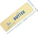 Slow Rising Butter Squishy, Realistic Butter Stick Squishy Stress Relief Fidget Toy, Soft Foam Squeeze Stress Ball for Adult (3PC)