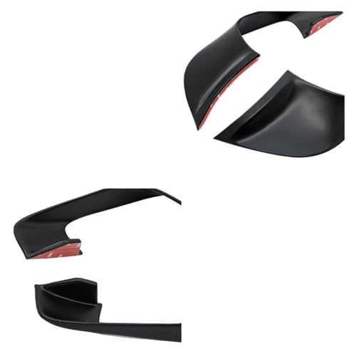 Aileron moto fixes R7 avec déflecteurs aérodynamiques noir mat pour YZF R7 - 6