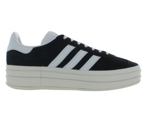 Adidas Gazelle Bold Womens Shoes Size 9.5, Color: Core Black/Cloud White/Core White3