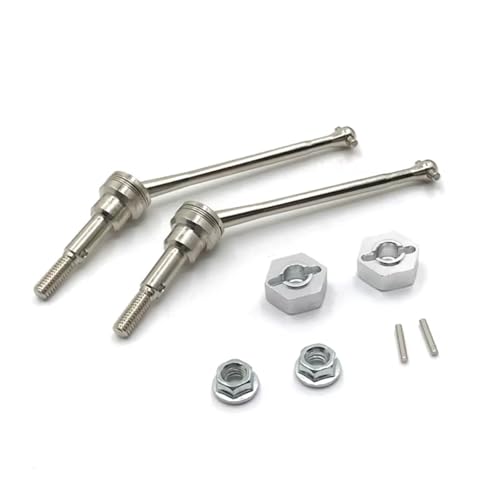 Arbre de transmission WLtoys 12423 en métal pour réparer la casse du train avant