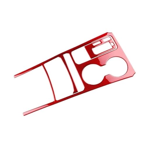 Cache carbone Kia Stinger pour réparer et masquer console rayée rouge LHD
