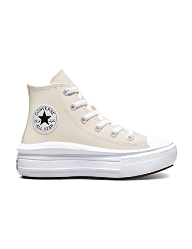 CONVERSE Chuck Taylor All Star Move Platform Coated Leather, Sneaker, 28 EU