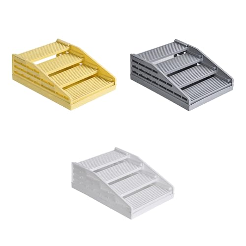 Marchepied chat réglable et pliable avec base stable pour litière
