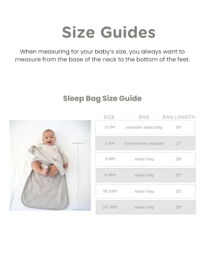 Image of GUNAMUNA Unisex Long-Sleeve Sleep Sack, Wearable Sleep Bag for Toddlers and Babies, Soft Rayon