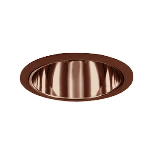 Jesco Lighting TM610ABAB 6-Inch Aperture Line Voltage Trim Recessed Light, Specular Reflector, All Antique Bronze Finish