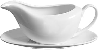 P&K Simplicity Gravy Boat and Saucer