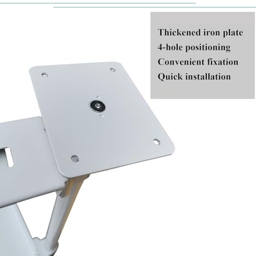 Soporte para CPU bajo escritorio ajustable para computadora con instalación sin herramientas miniatura 5