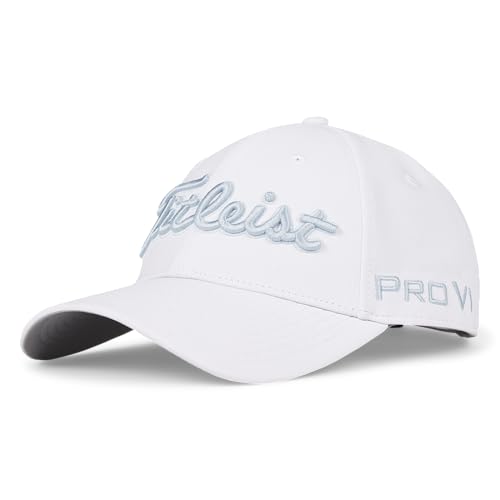 Titleist Womens Tour Performance Golf Hat White/Bluebird