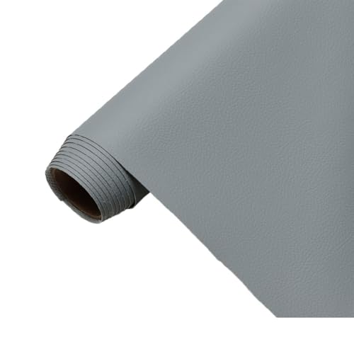 Similicuir pour meubles de salon gris tissu doux 1.6X5m pour rénover vos fauteuils DIY