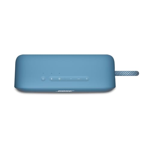 Image of Bose SoundLink Plus Portable Bluetooth Speaker, Wireless Outdoor Speaker, Up to 20 Hours Battery Life, Waterproof and Dustproof, Blue Dusk