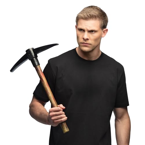 Boland 72068 - Spitzhacke für Faschingskostüme, Länge 51 cm, Dekoration,...