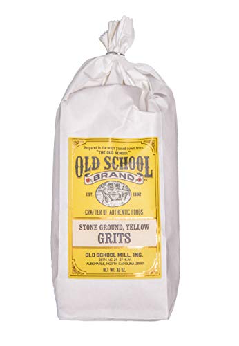 Old School Brand Stone Ground Yellow Grits - 2 Pound Bag