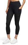 Marika Women's 20" Malina Mesh Pocket Capri, Black, Large