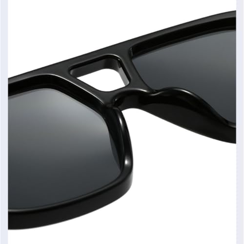 Lunettes de soleil tendances hommes style punk vintage verres protecteurs
