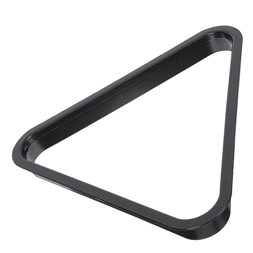 BESPORTBLE Soporte Triángulo para Bolas de Billar Plástico Resistente y Portátil Accesorio para Mesas de Billar Mini y Casa