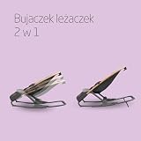 Maxi-Cosi Leżaczek Kori 2 w 1, lekki bujaczek z przytulną wkładką dla niemowląt, 0–9 kg, Essential Graphite