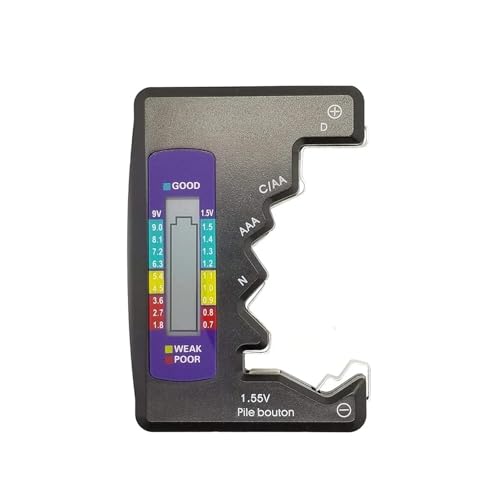 fW^obe[eX^[ LCDfBXvC AA/AAA/9V/1.5V {^Zobe[eʃ`FbNo Ódeʐffc[(9V Black)