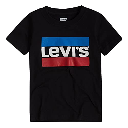 Levi's Pojkar Lvb sportkläder logotyp t-shirt, svart, 12 år