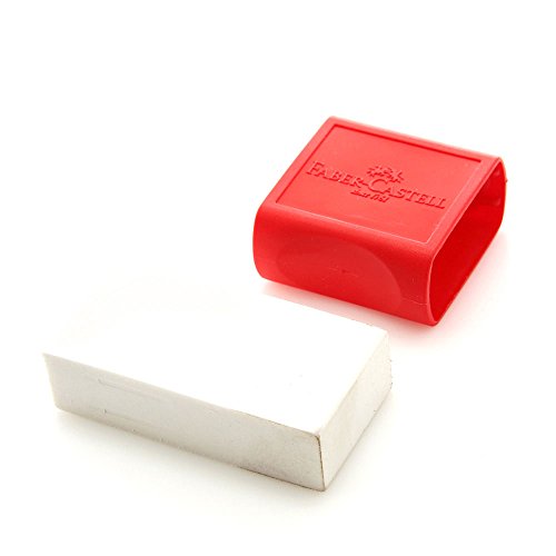 Borracha Pequena Comum Faber Castell, Multicor