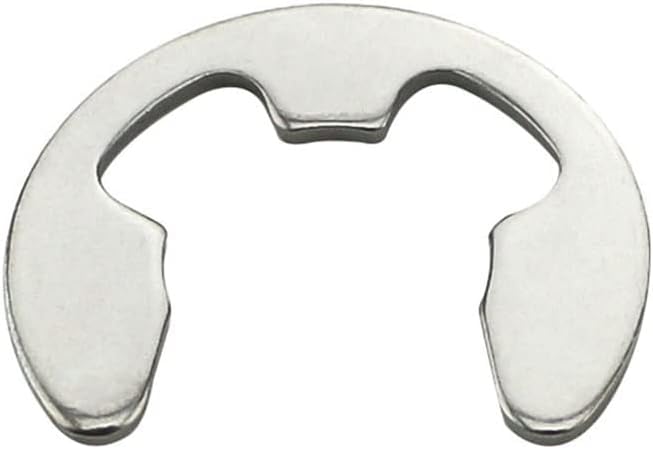 Pierścienie osadcze zewnętrzne, pierścienie E, 20/50/100 szt., pierścień osadczy 2 mm do 12, zewnętrzny, stal nierdzewna(100pcs,M10)