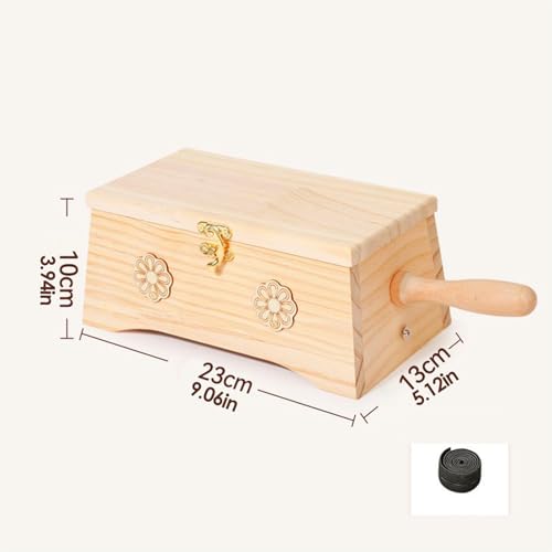 Caja de Masaje Corporal de Madera con Correa para Abdomen y Espalda 6