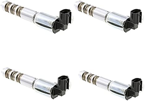 Intake Exhaust 4PCS Camshaft Position Solenoid Timing actuator Oil Control Valve V6 2.8L 3.0L 3.2L 3.6L Compatible with 04-16 ATS CTS SRX STS Camaro Equinox Limited Malibu Traverse Acadia Terrain G6