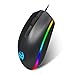 Produktbild Lihgfw Wired Gaming-Maus Computer-Desktop-Notizbuch-Büro-Maus-USB-Punkt-Roller RGB-Farben-Lampe Design Ergonomisches Design Sich wohl fühlen