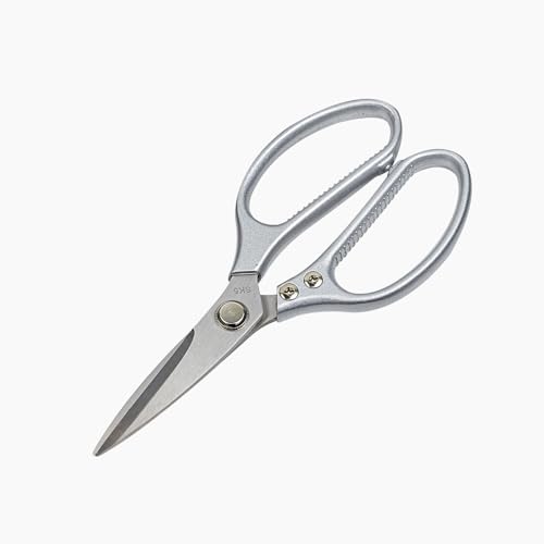 Seido Knives Stainless Steel Kitchen Scissors | Multi-Purpose Shears for Meat, Poultry, and BBQ - Rust-Proof, Dishwasher Safe, Professional-Grade Cooking Shears | Easy-Cleaning Powerhouse Tool