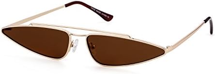 Cat Eye Metal Frame Sunglasses