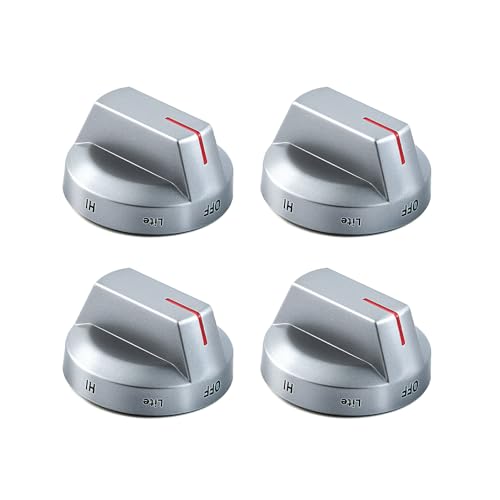 Anniparts DG94-03500A/Z Knobs Stove Replacement Parts for Samsung Range Gas Oven DG94-03500A/U Cooktop Burner Assembly Knob Samsung Electric NE63T8111SS/AA NX60T8111SS Stove Control Knobs 4 Pcs