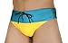 Bahamas Flag Men's Swimbrief - Men's Patriotic Swimbrief - Bahamas Flag Bikini Brief - Bahamas Pride Swimwear - Size Medium