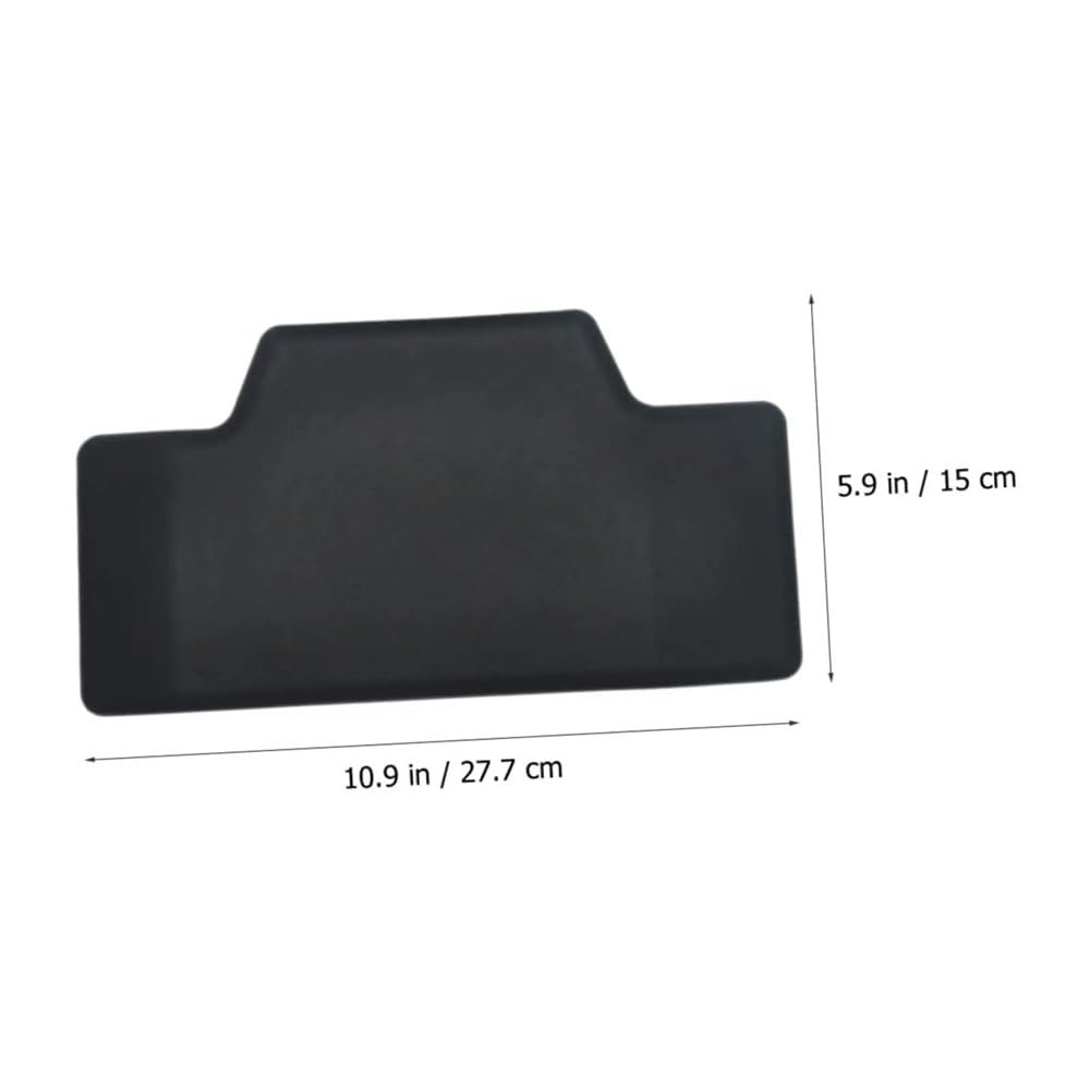 Motorcycle Backrest Pad Kits Motorcycle Back Pad Spare Parts Split Design Rear Accessories for Seat Motorbike Trunk Passenger backrest